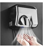 Amazon.co.jp: ハンドドライヤー 壁掛け 手乾燥機 2300W 家庭用 業務用